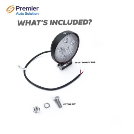 4.6" LED Round Work Light - 1pc