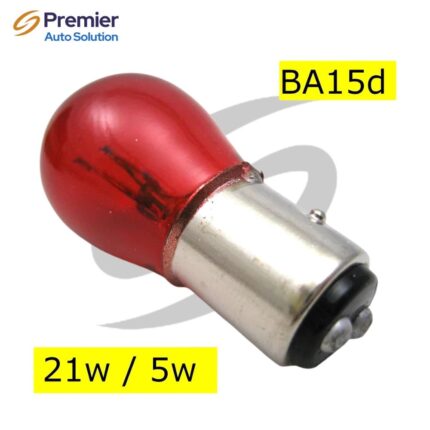 BA15d RED Stop/Tail Bulb 12v 21W / 5W