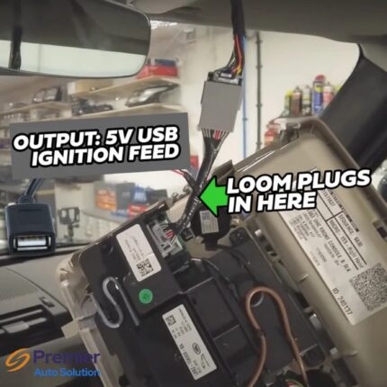 Dash Cam Wiring Kit for Range Rover Evoque 2 - USB-C