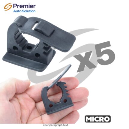 5x QuickFist Micro Clamps