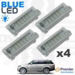Comfortable BLUE LED Door Courtesy Lights for Range Rover L322 (4pc) for Everyday Use