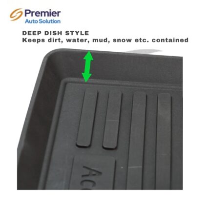 Mazda BT-50 2012 Deep Dish Rubber Mat Set (5pc)