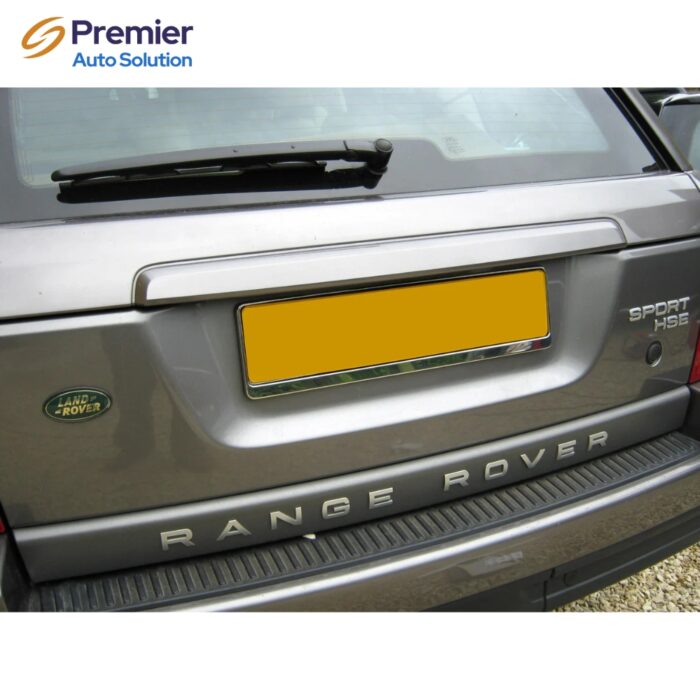 Universal Number Plate Surround - Polished Stainless Steel