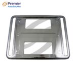 Eco-Friendly Square Rear Number Plate Surround for Land Rover Discovery 3 / 4 - Chrome - High Quality #274