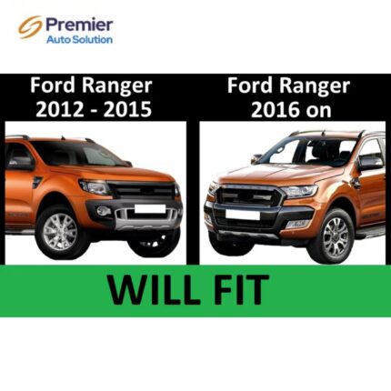 Rear Light 2012 on Red/Black (aftermarket) - LHD Spec - LH - for Ford Ranger