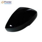 High-Quality Top Half Mirror Covers - Stick on type for Land Rover Discovery 4 Facelift  - Gloss Black 174
