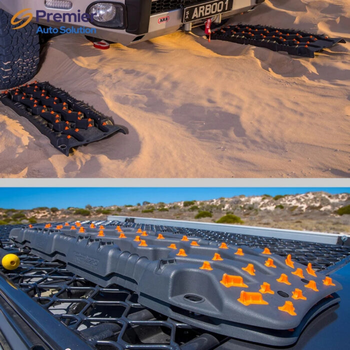 ARB x TRED PRO Recovery Boards in Grey & Orange - Twin Pack