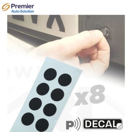Parking Sensor Cover Stickers x 8